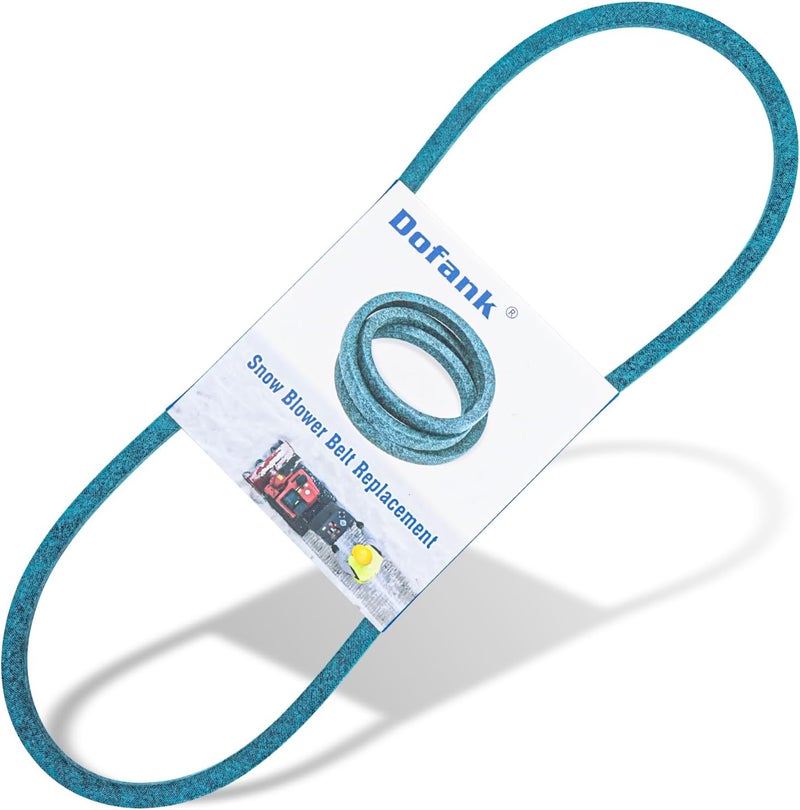 Dofank 954-04195A Auger Belt Kevlar for MTD, Cub Cadet, Troy-Bilt, Craftsman, Yard Man, Yard Machines Snowblower Parts, Replaces MTD 754-04195, 754-04195A, 954-04195 - 1/2" x 37" - Image 1